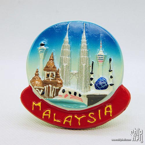 雙（shuāng）子塔冰箱貼