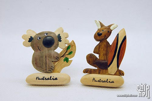 考拉&袋鼠冰箱貼