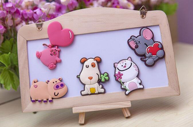 供應PVC軟膠飾品冰箱貼(tiē)