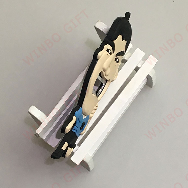 蘇神咬人啤酒開瓶（píng）器冰箱貼側邊厚度