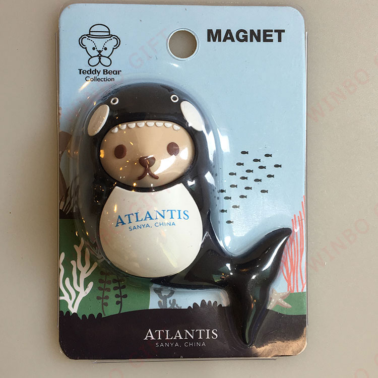 海豚泰迪熊（xióng）冰箱貼包裝