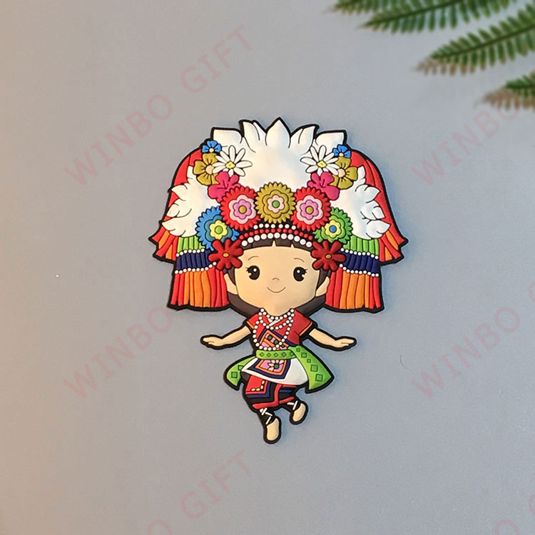 3D立(lì)體人物冰(bīng)箱貼