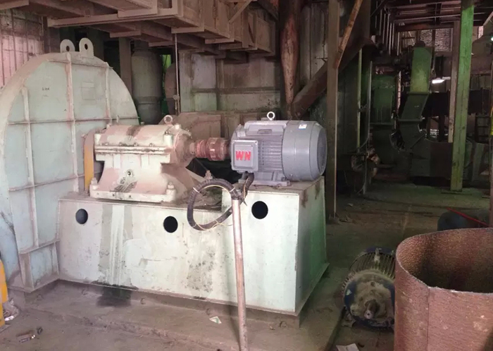 2015年4月29日陽春（chūn）基地（dì）節能電機更（gèng）換（huàn）現場