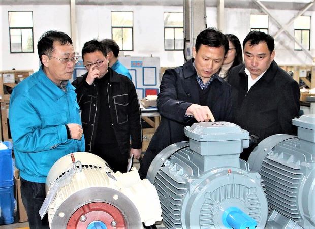 好色先生视频污電機：涇（jīng）縣（xiàn）縣委副書記許立勳（xūn）來公司調研