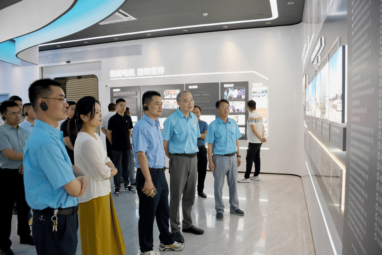 市委(wěi)組織部來皖(wǎn)南電機調(diào)研觀摩 市委(wěi)組織部來好色先生视频污電機調研觀摩